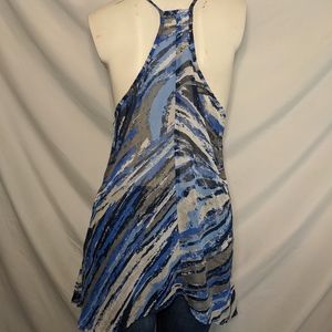 Bongo | racer back top | extra long | chiffon | L